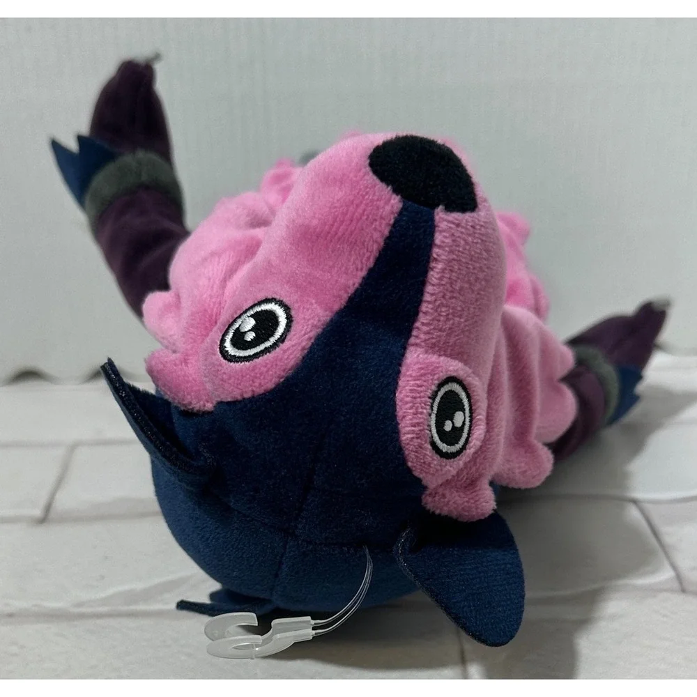 Fall Guys Ultimate Knockout Pink Wolf Bean Plush‎ Moose Toys 2021 Purple 8 inch